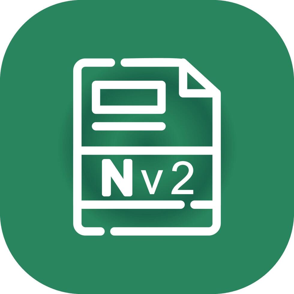 NV2 Creative Icon Design vector