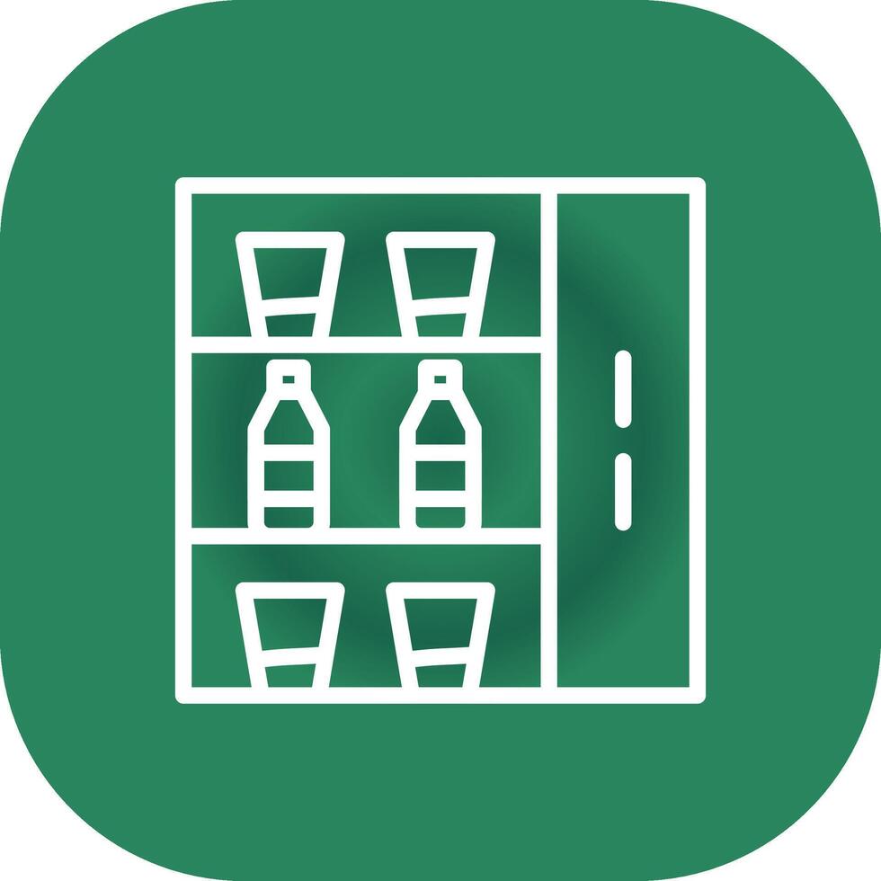 Vending Machine Creative Icon Design vector