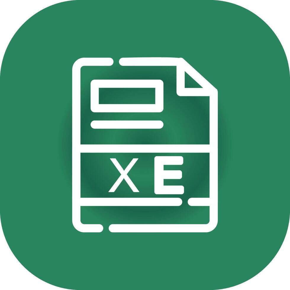 XE Creative Icon Design vector