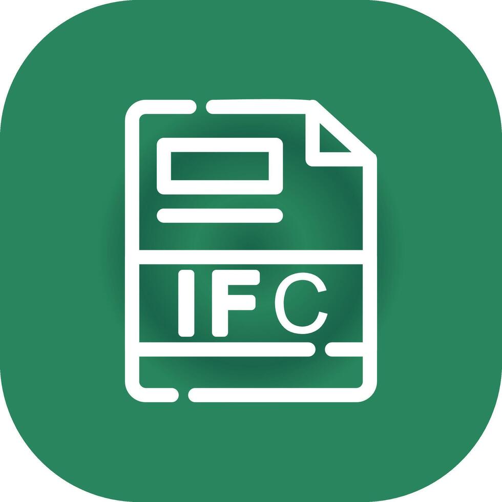 IFC Creative Icon Design vector