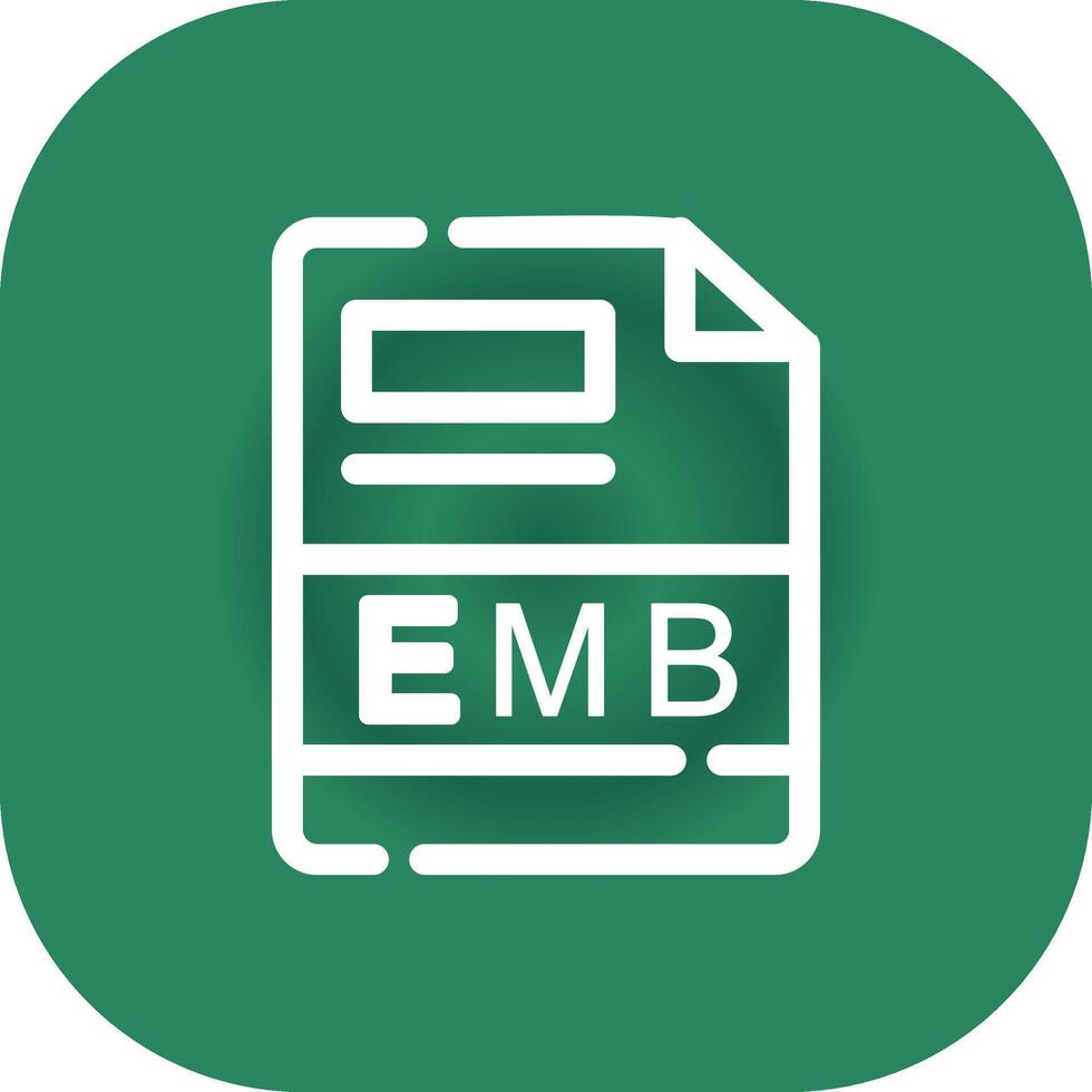 EMB Creative Icon Design vector