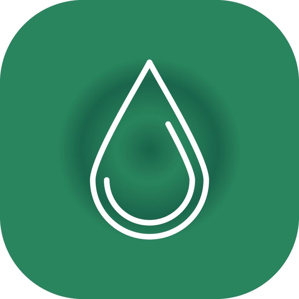Water Drop Creative Icon Design vector