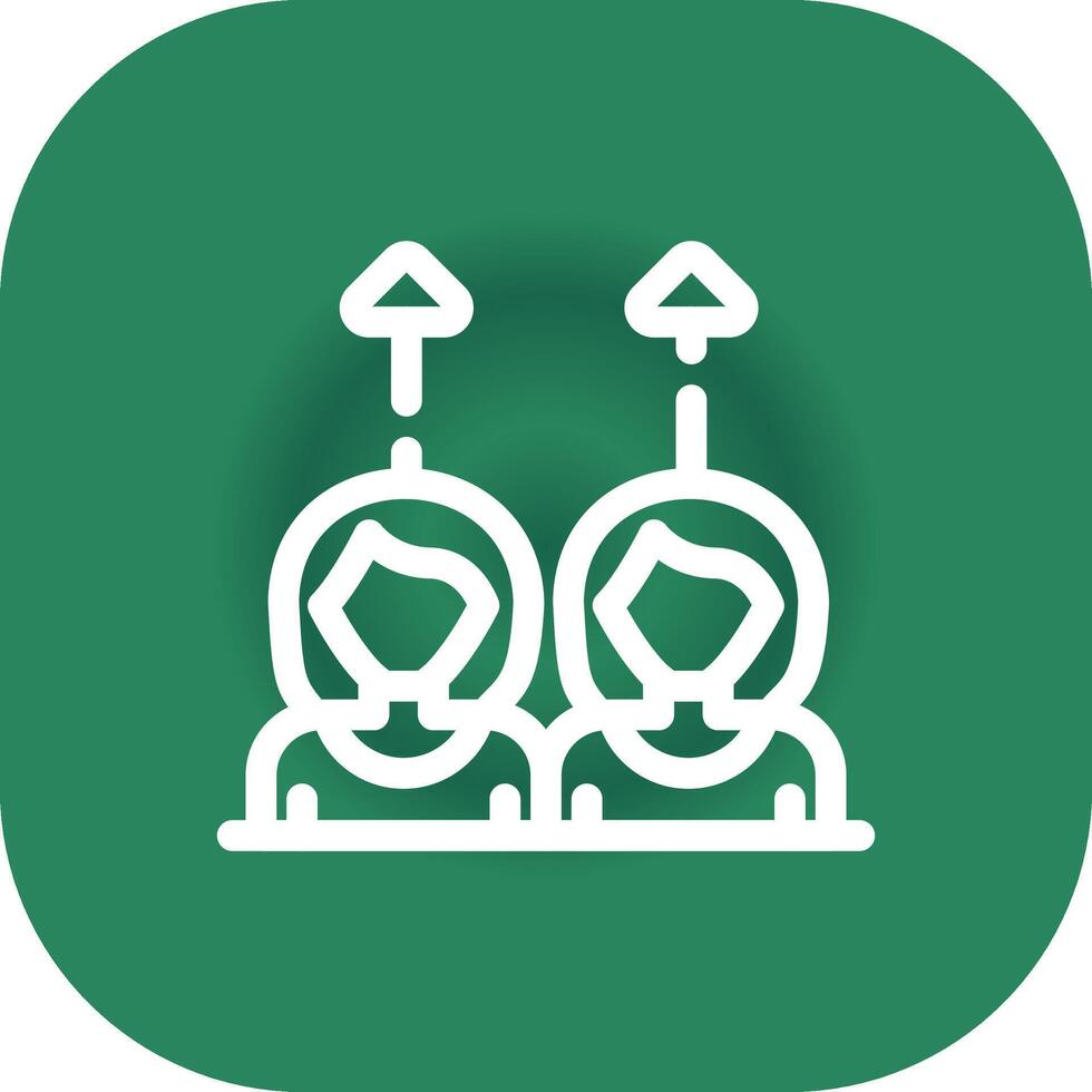Same Approach Creative Icon Design vector