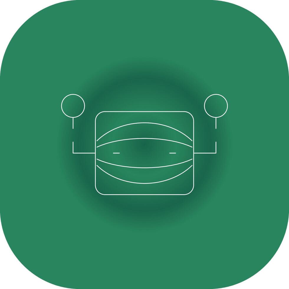 Virtual Assistant Creative Icon Design vector