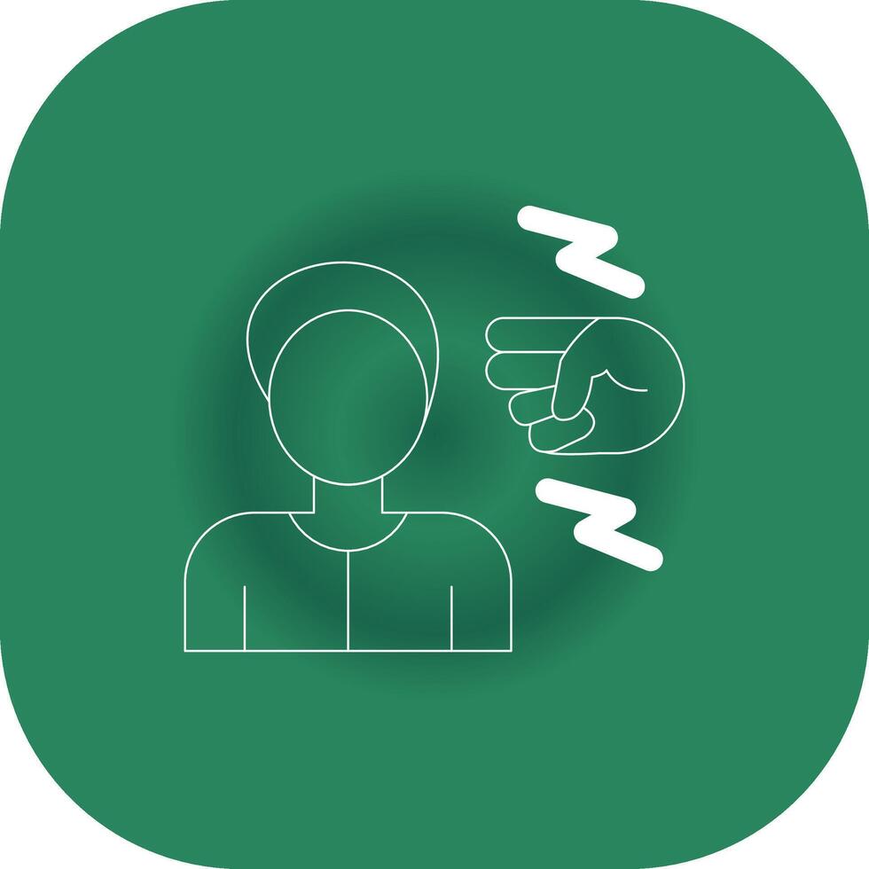 Peer Pressure Creative Icon Design vector