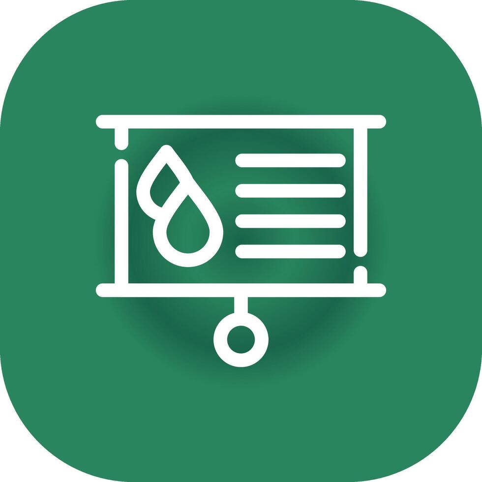 Water Class Creative Icon Design vector
