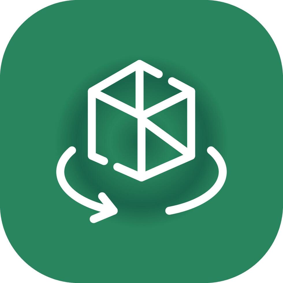 3d Creative Icon Design vector