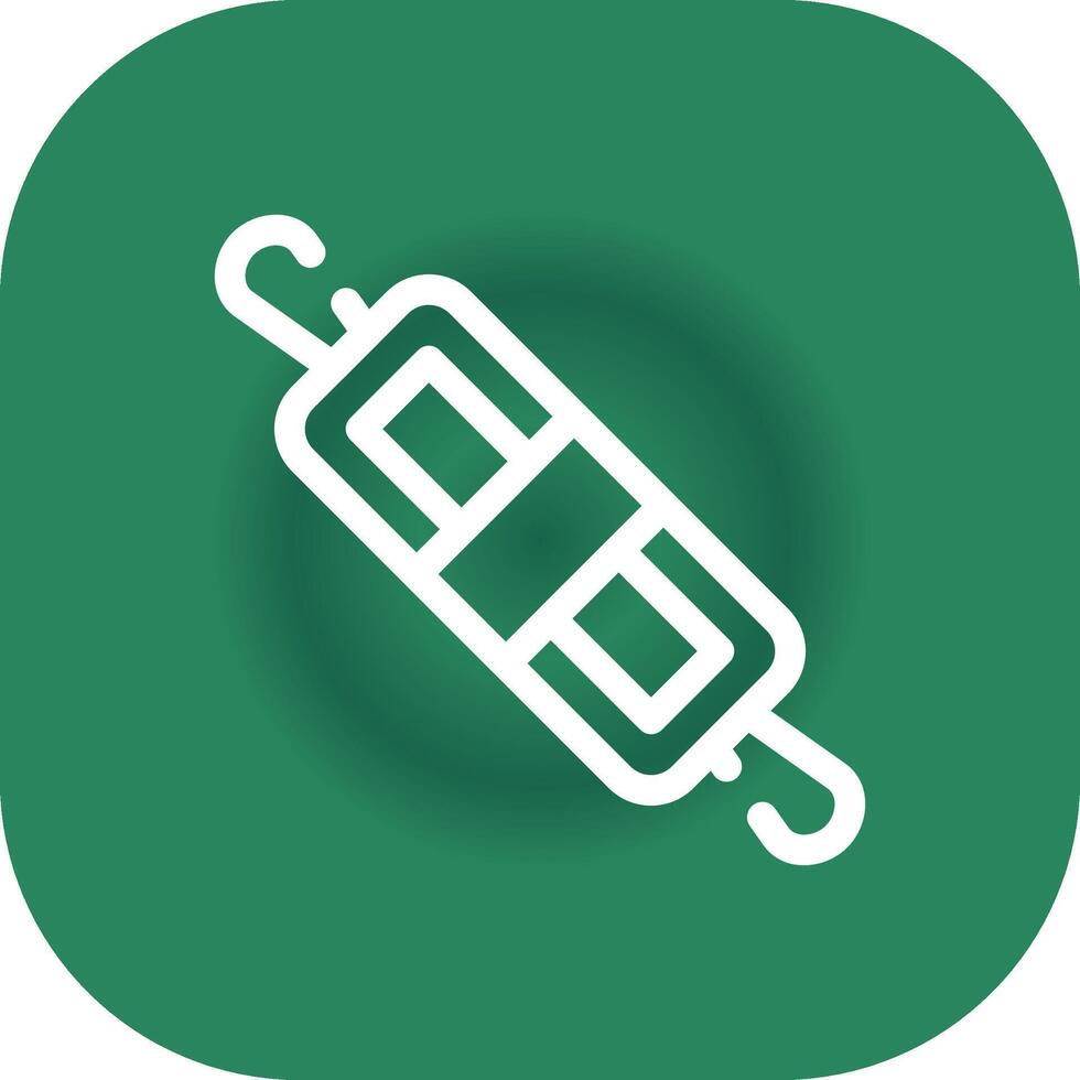 Rolling Pin Creative Icon Design vector