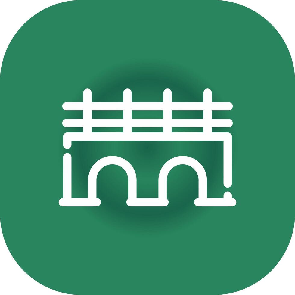 Bridge Creative Icon Design vector