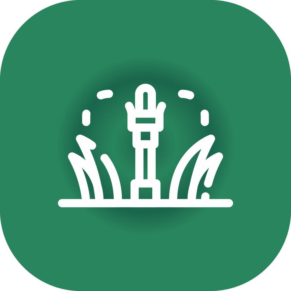 Sprinkler Creative Icon Design vector
