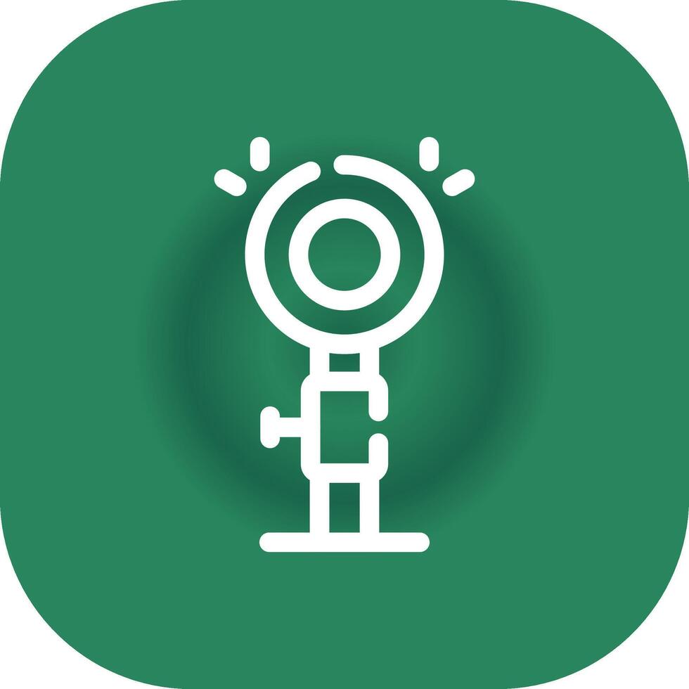 Light Creative Icon Design vector
