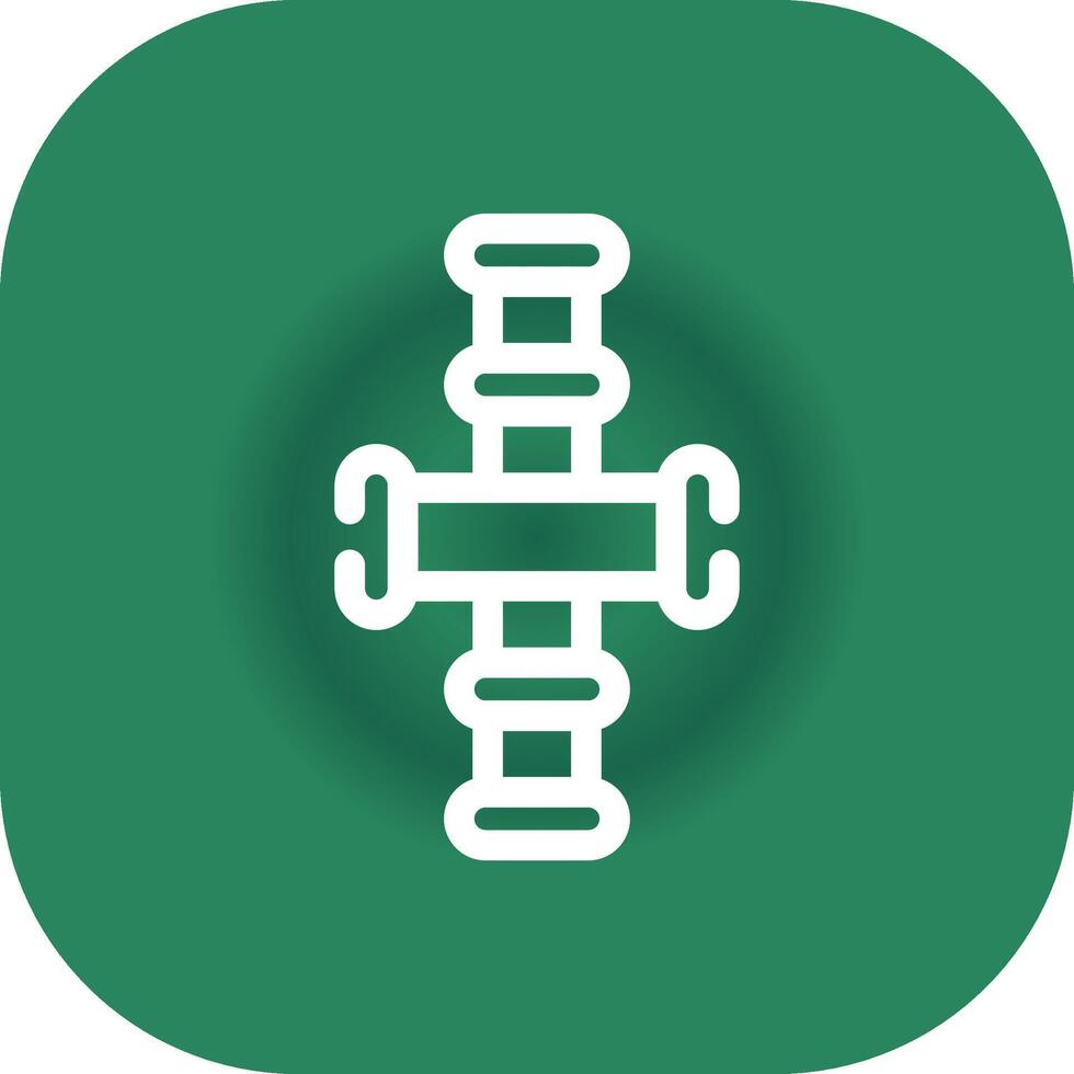Pipeline Creative Icon Design vector