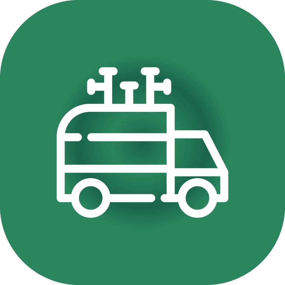 Delivery Truck Creative Icon Design vector