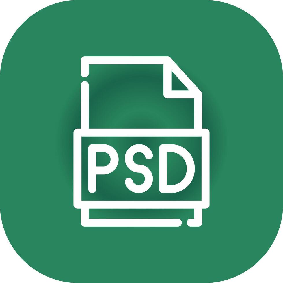 diseño de icono creativo de archivo psd vector