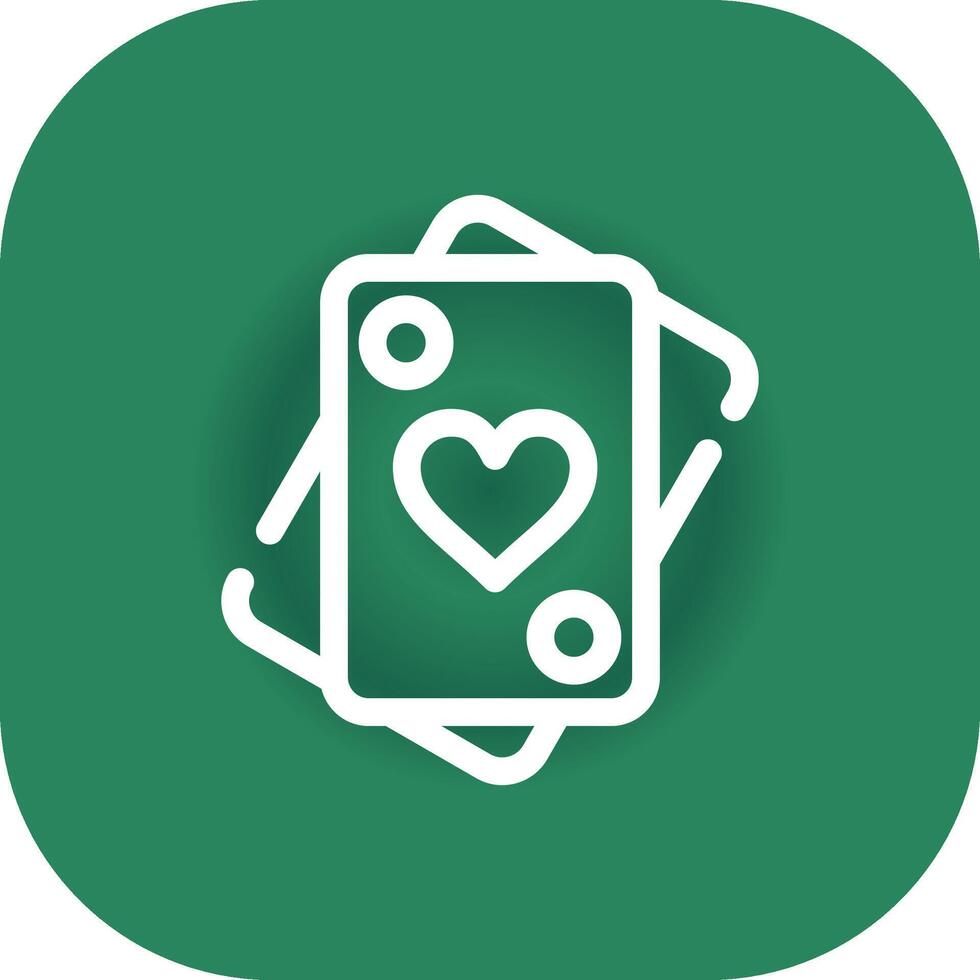 Playing Cards Creative Icon Design vector