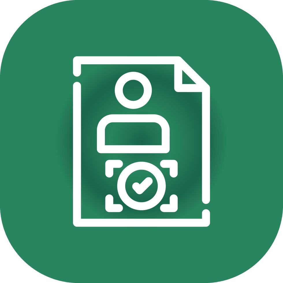 Approval Creative Icon Design vector