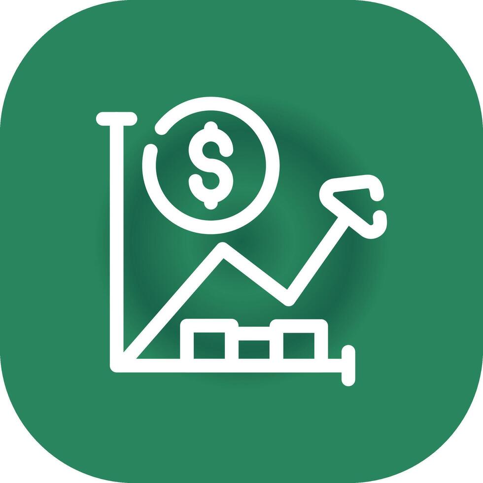 Income Settings Creative Icon Design vector