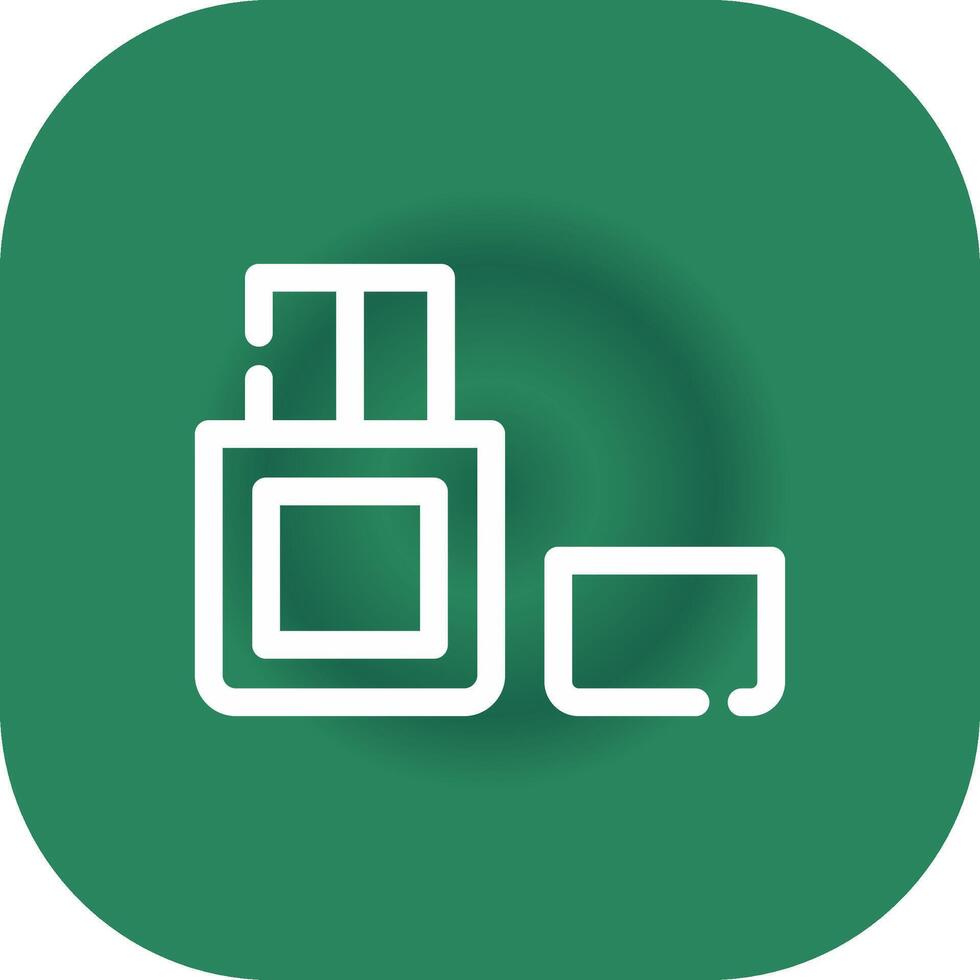 Flash Drive Creative Icon Design vector