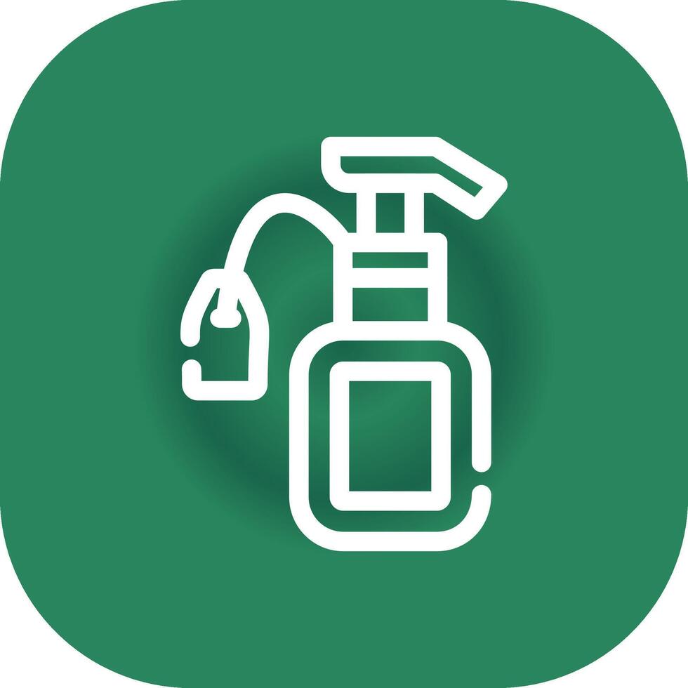 Shampoo Creative Icon Design vector