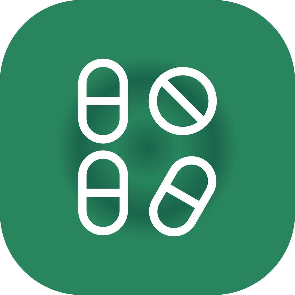 Pill Creative Icon Design vector