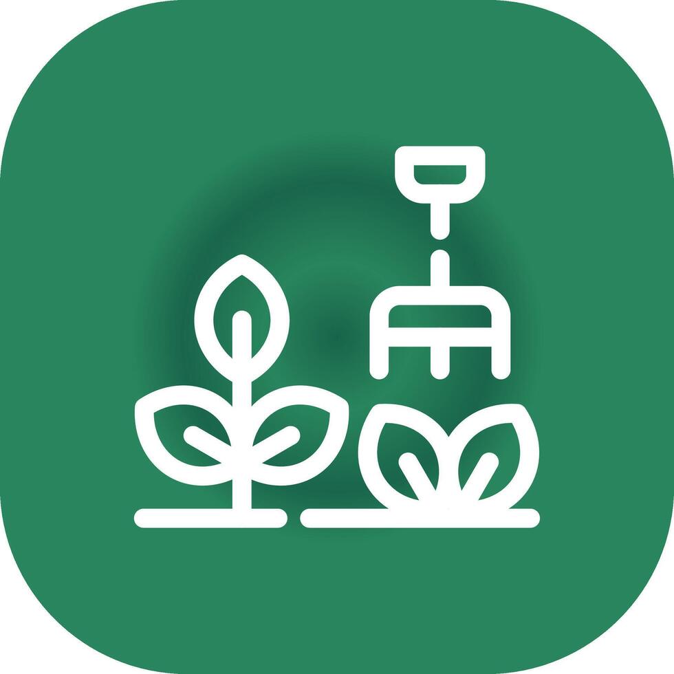 diseño de icono creativo de planta vector