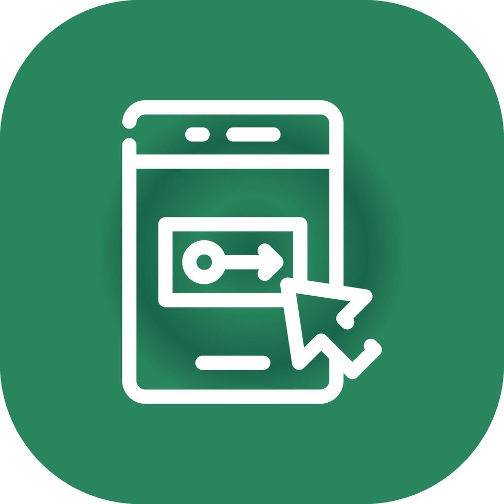 Landing Page Creative Icon Design vector