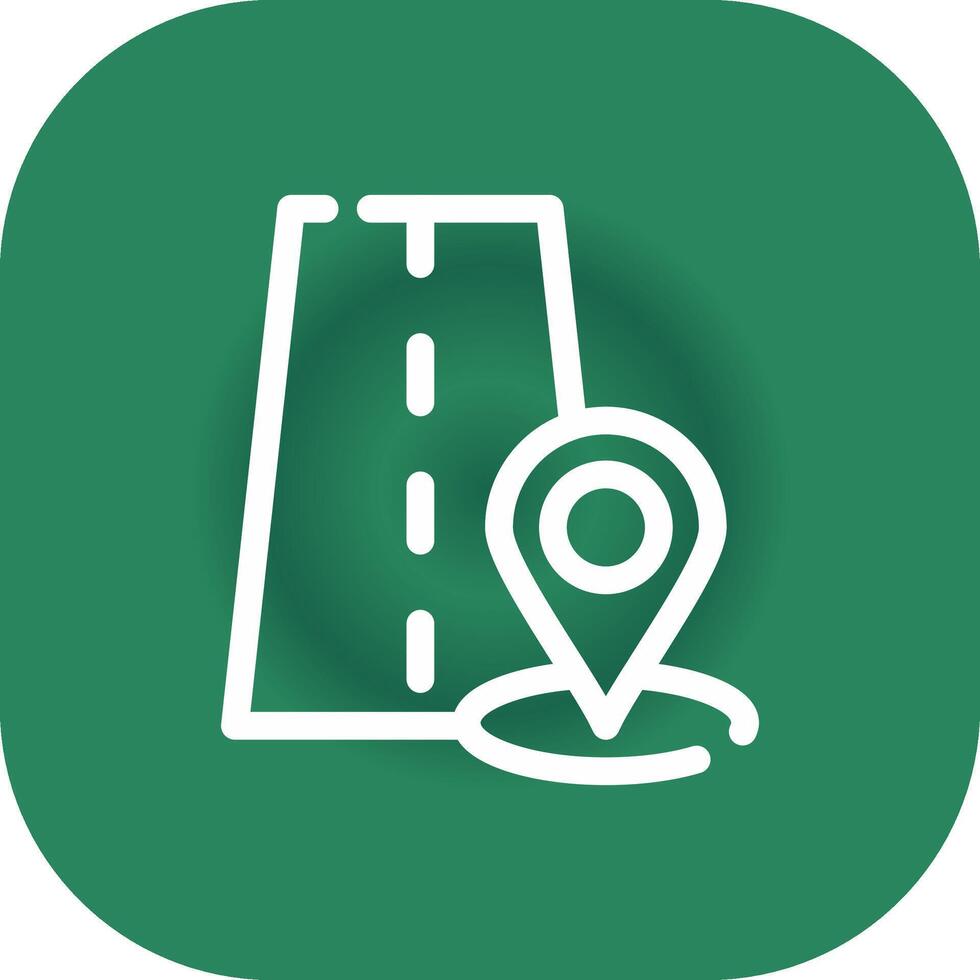 Road Creative Icon Design vector
