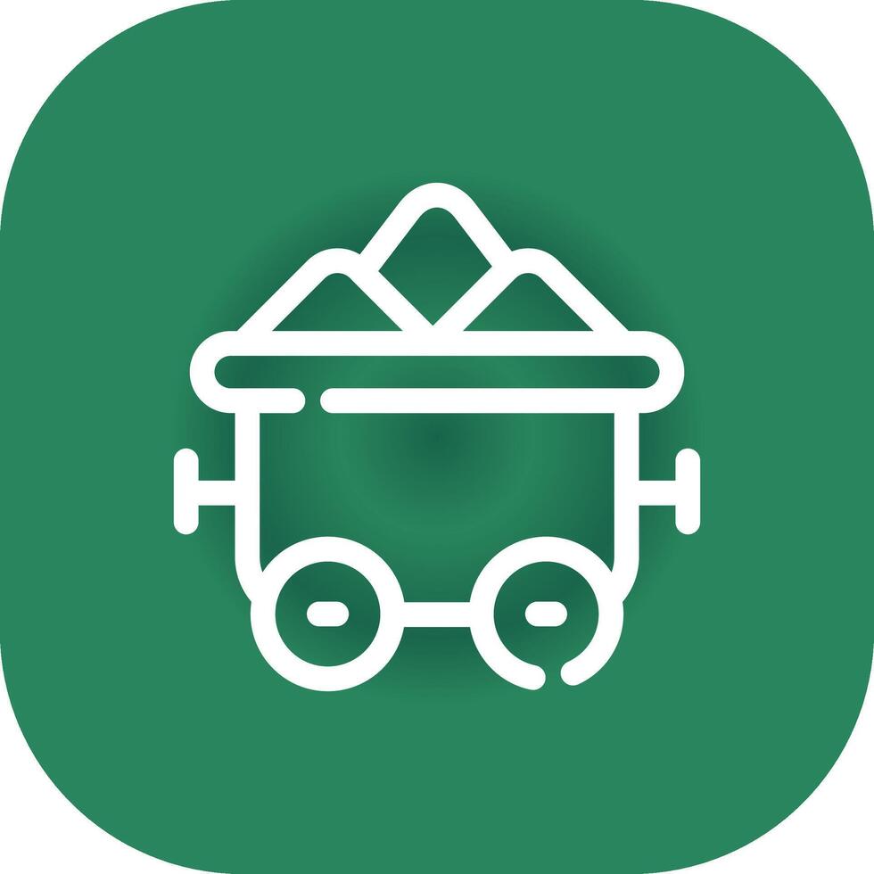 Mining Creative Icon Design vector
