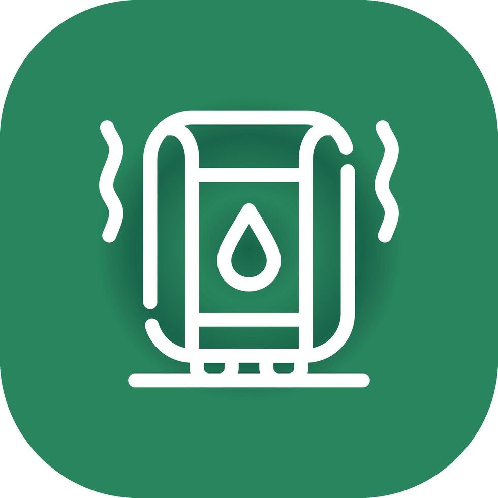 Humidifier Creative Icon Design vector