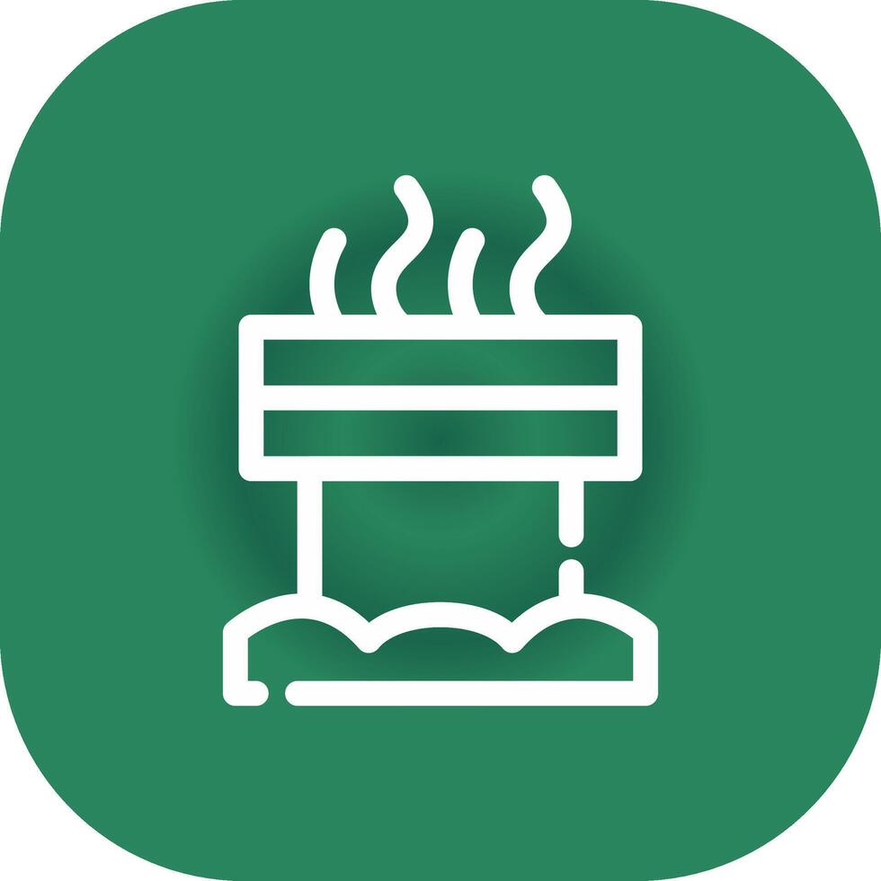 Chimney Creative Icon Design vector