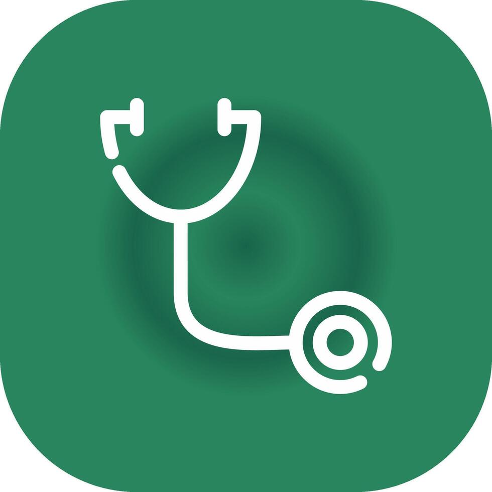 Stethoscope Creative Icon Design vector