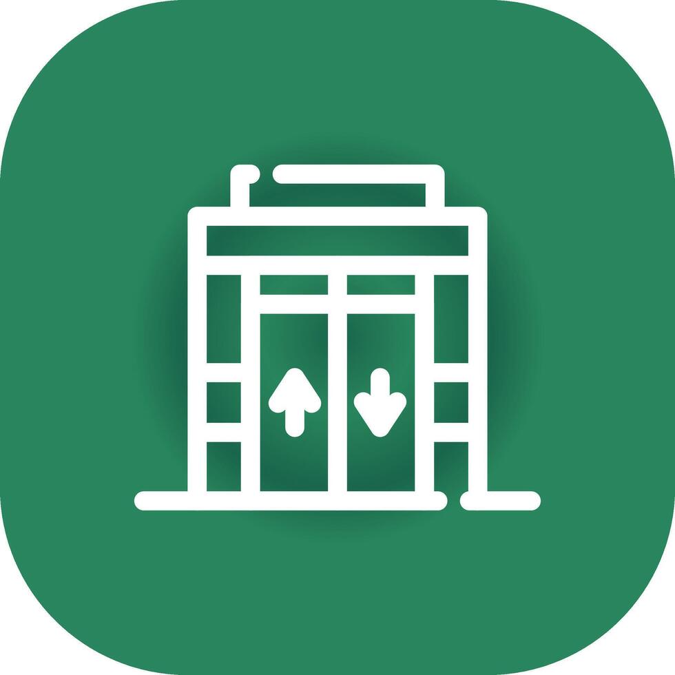 Elevator Creative Icon Design vector