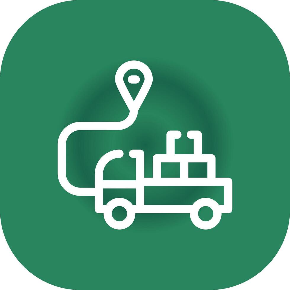 Delivery Creative Icon Design vector