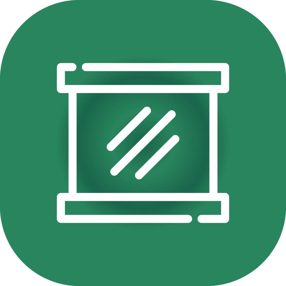 Mirror Creative Icon Design vector