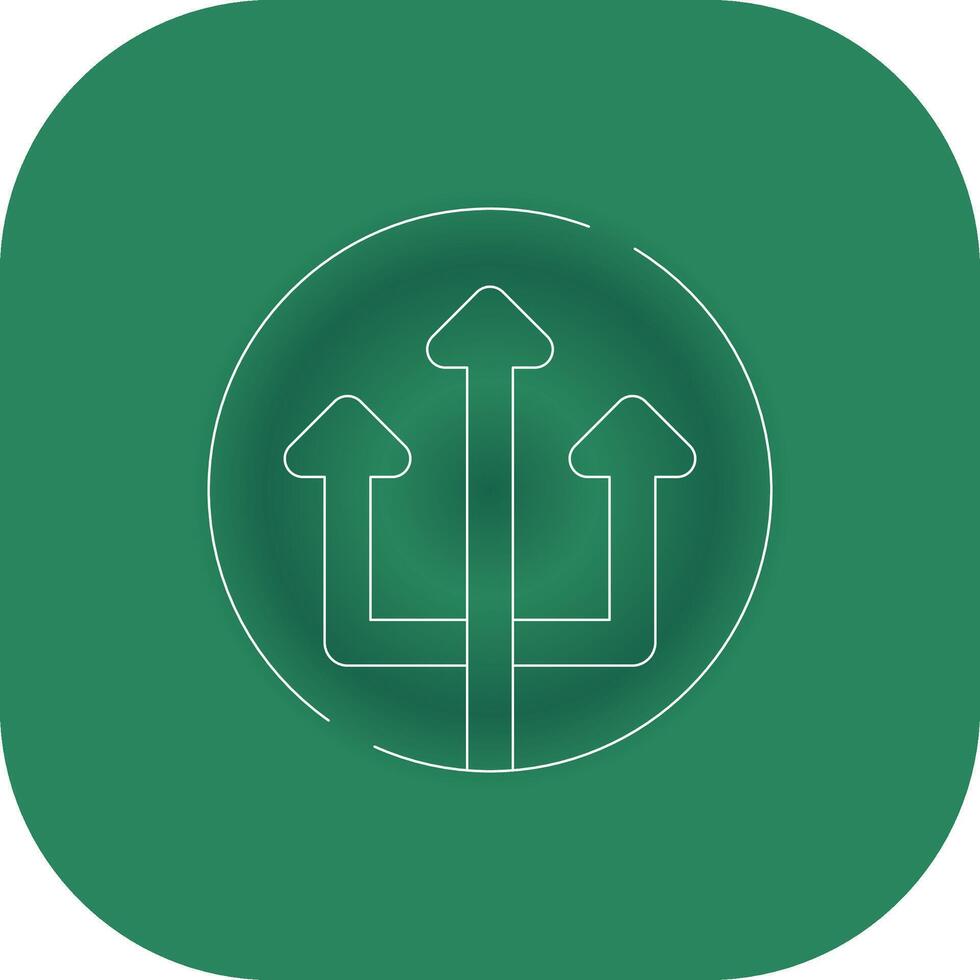 Pathway Creative Icon Design vector