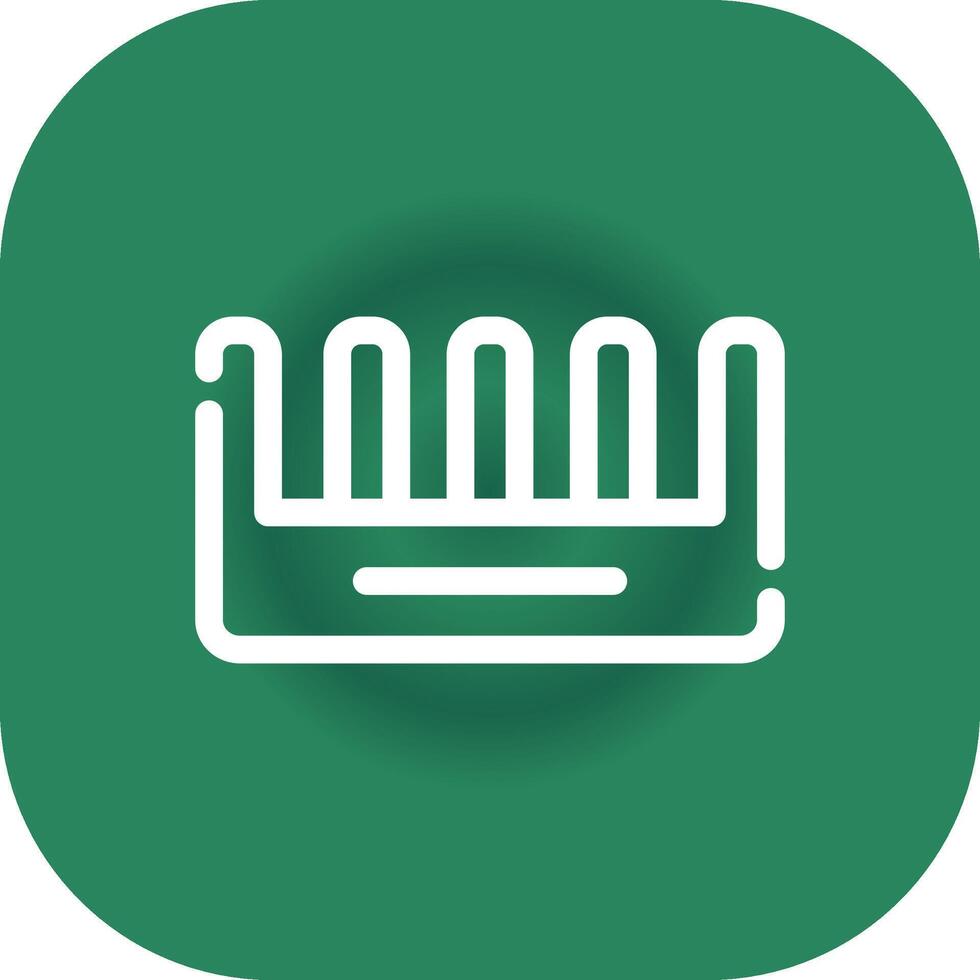 Comb Creative Icon Design vector