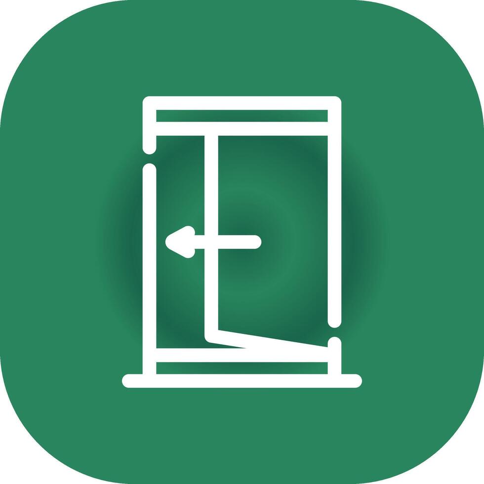 Entrance Creative Icon Design vector
