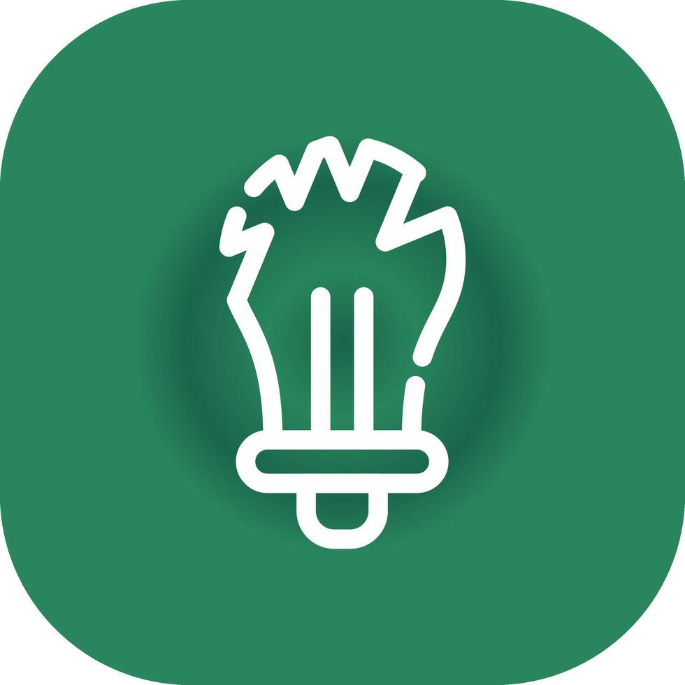 Bulb Creative Icon Design vector