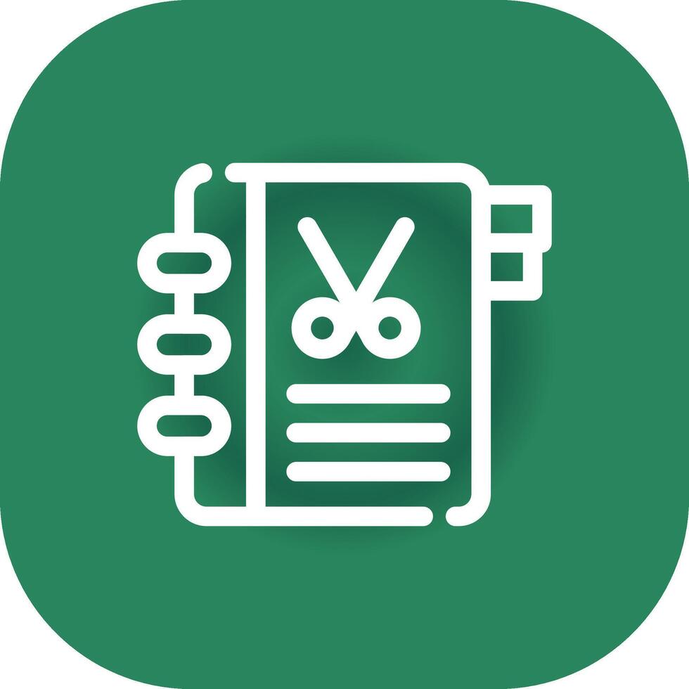 Agenda Creative Icon Design vector