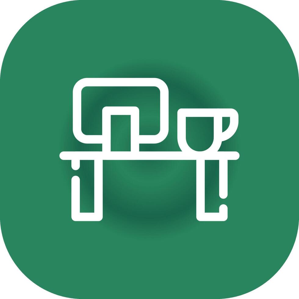 Business Workplace Creative Icon Design vector