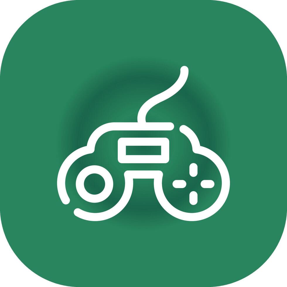 Gamepad Creative Icon Design vector