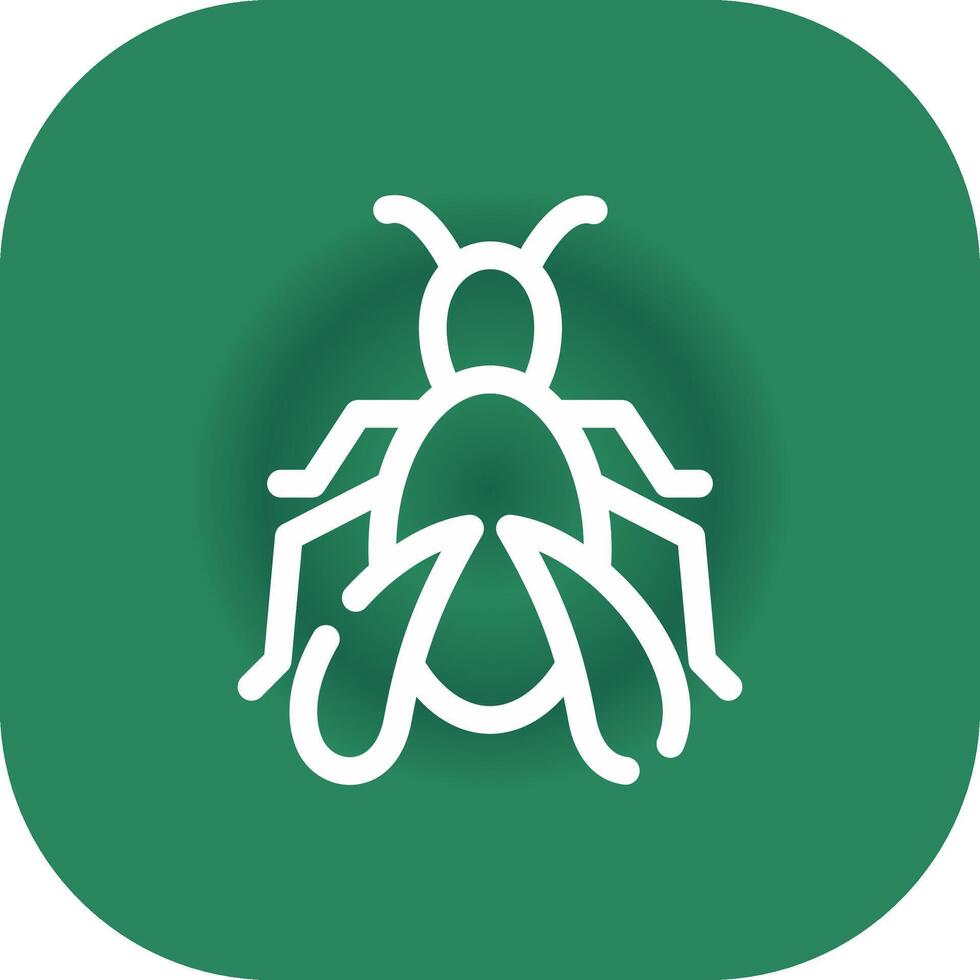 Bug Creative Icon Design vector