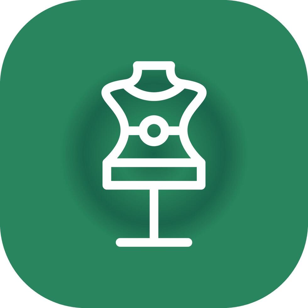 Mannequin Creative Icon Design vector