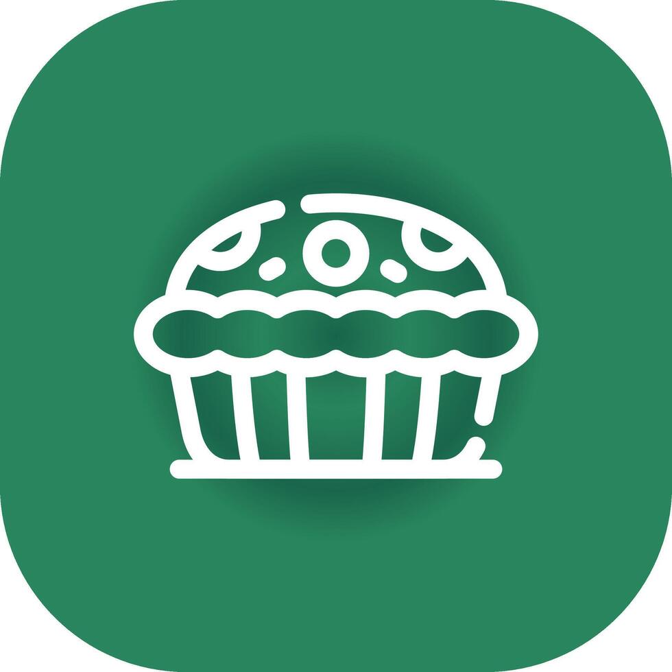 Apple Pie Creative Icon Design vector