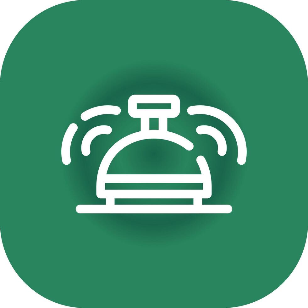 Hotel Bell Creative Icon Design vector