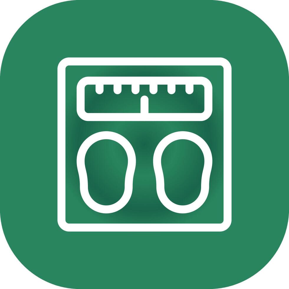 Weight Creative Icon Design vector