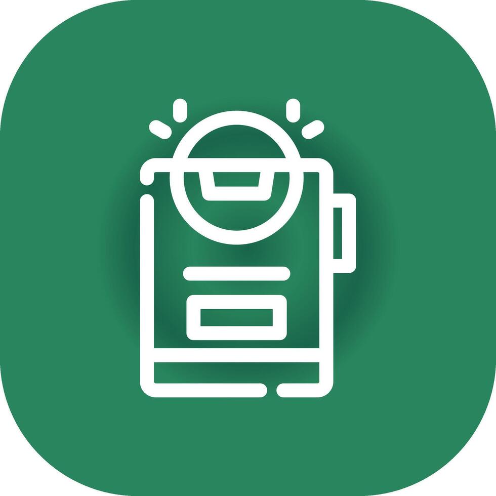 Light Creative Icon Design vector