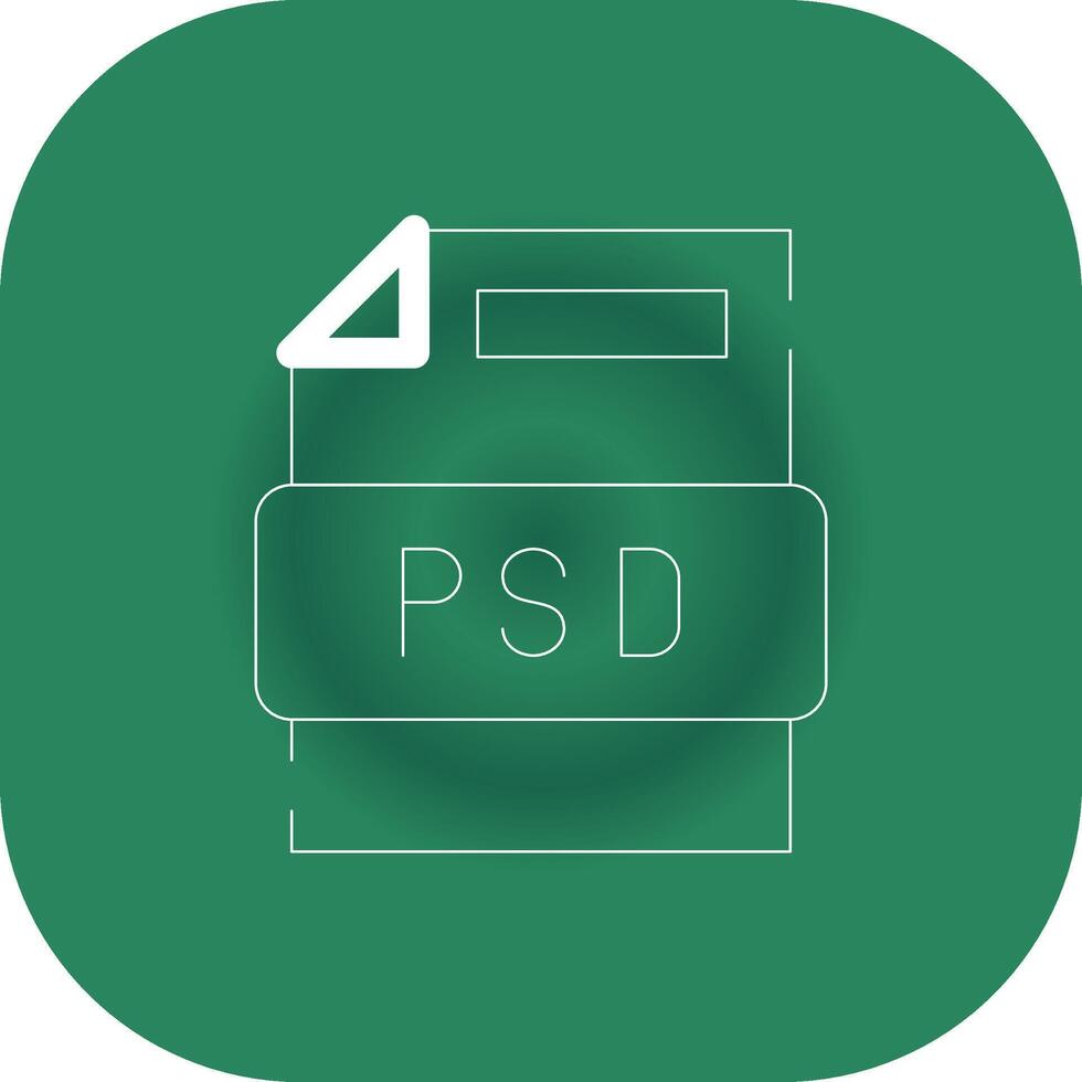 diseño de icono creativo de archivo psd vector