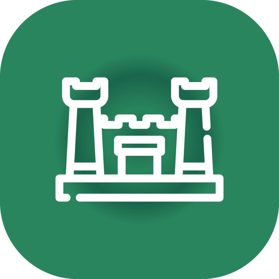 Fortress Creative Icon Design vector