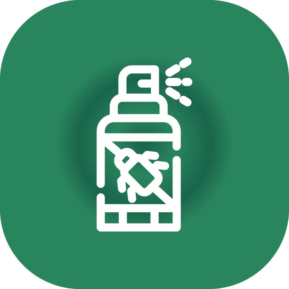 Spray Bottle Creative Icon Design vector